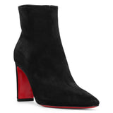 Suprabooty 85 black suede ankle boots