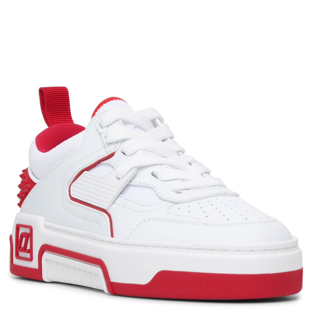 Christian Louboutin | Astroloubi Donna white leather