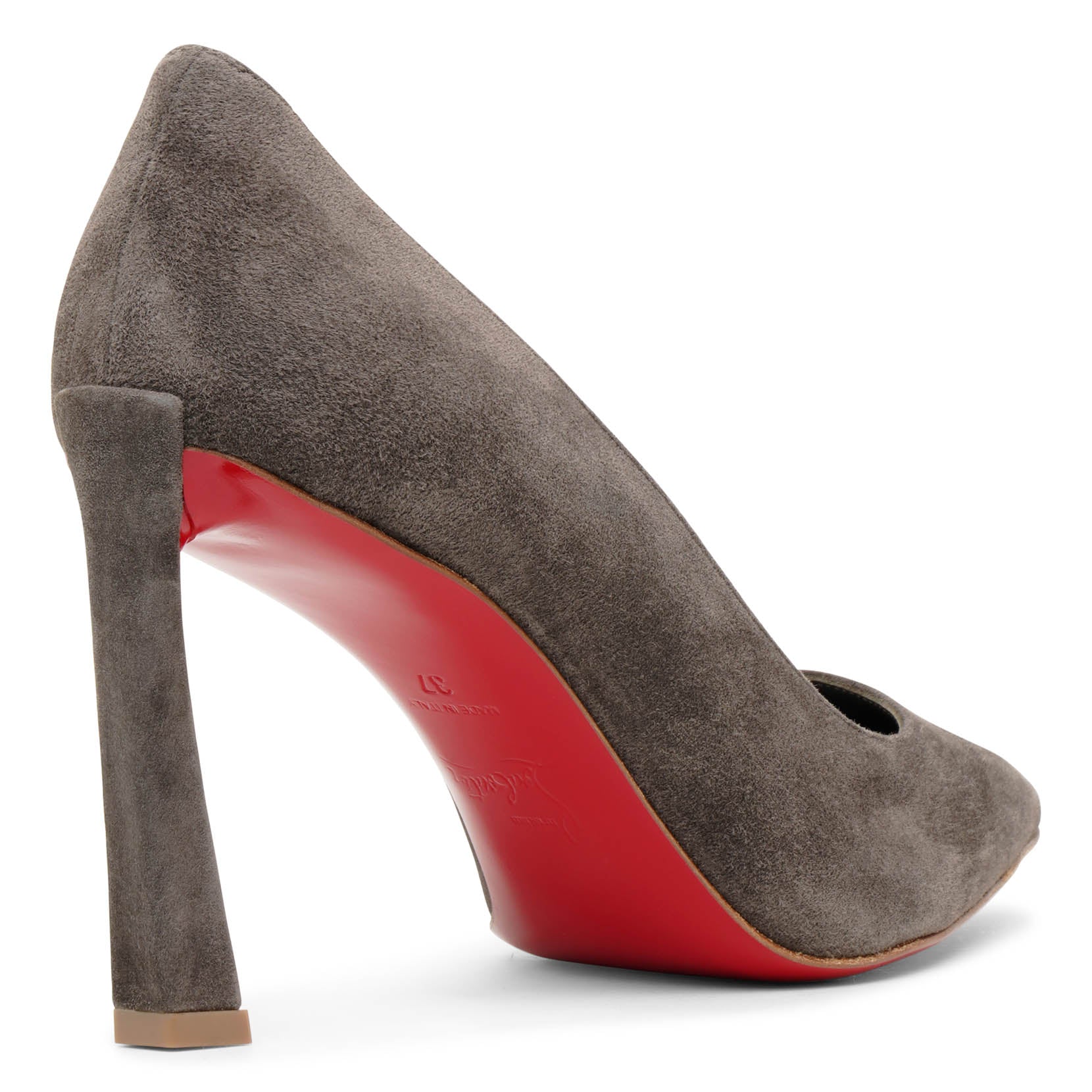 Christian Louboutin | Condora 85 grey suede pumps | Savannahs