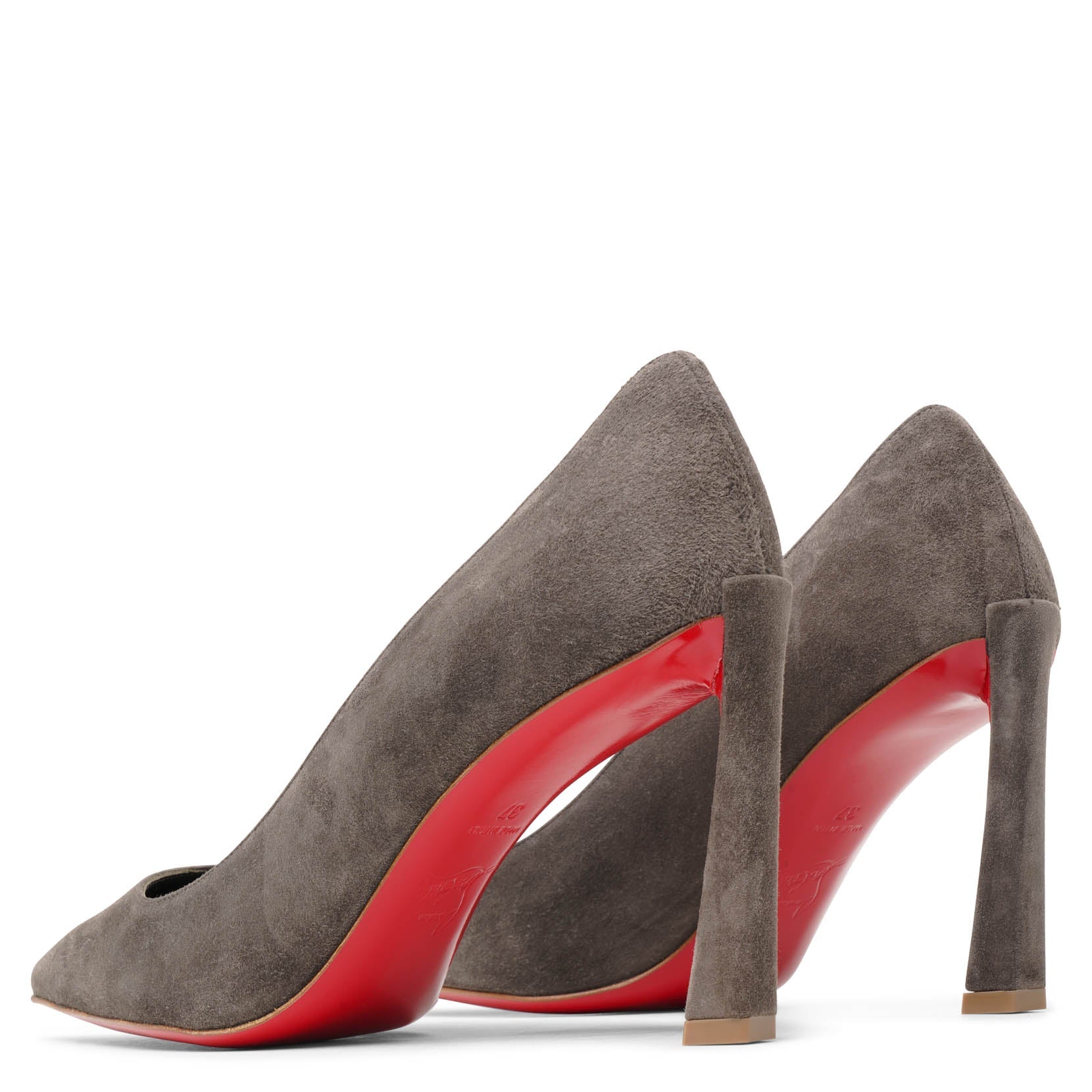 Christian Louboutin | Condora 85 grey suede pumps | Savannahs