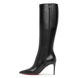 Kate Botta 85 black leather boots