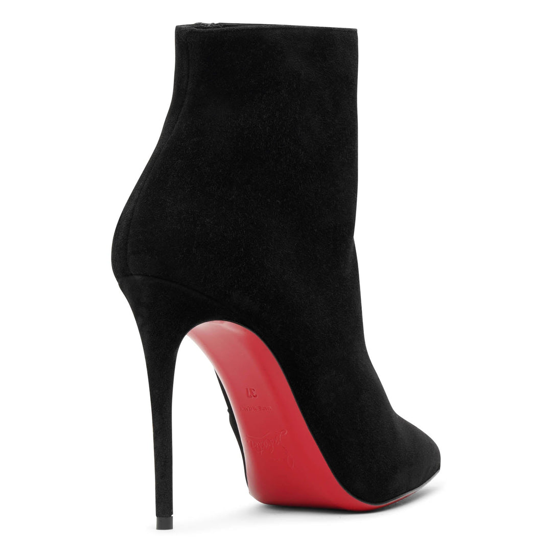 Christian Louboutin | So Kate 100 black suede ankle boots | Savannahs