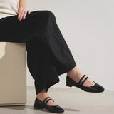 Sweet Jane black patent flats