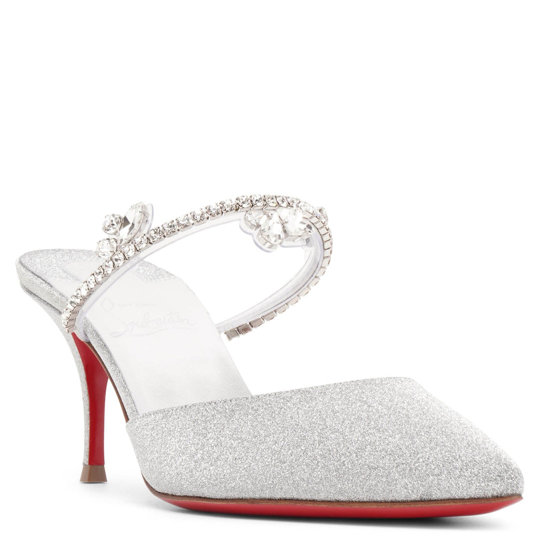 サンダル・ミュール PARTIMENTO WOMEN LEATHER SEQUIN MULES 4BUK467 PARTIMENTO WOMEN LEATHER SEQUIN MULES 4BUK467