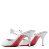 Planet Queen 70 glitter mules