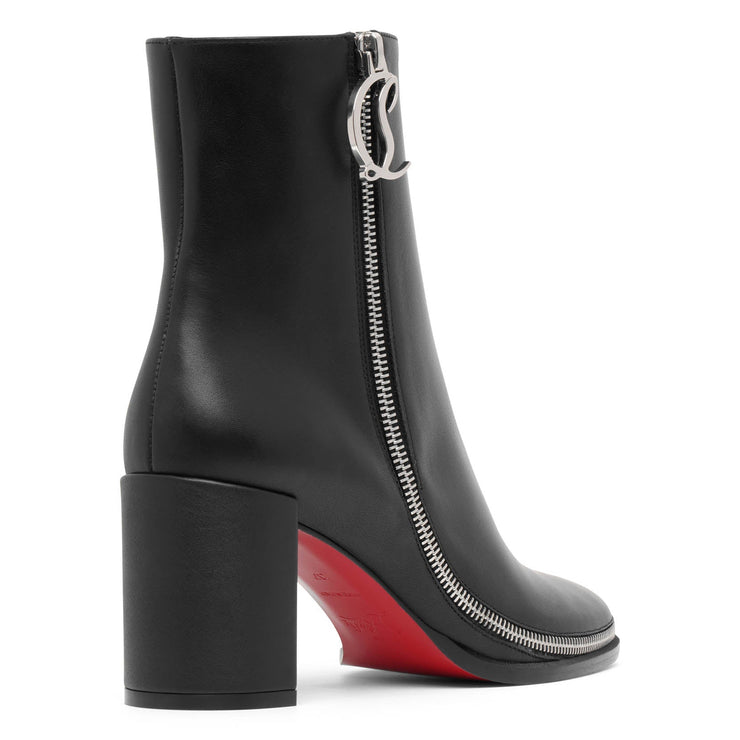 Christian Louboutin | CL Zip 70 black leather ankle boots | Savannahs