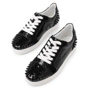 Vieira 2 orlato black patent sneakers