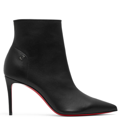 Sporty Kate 85 black leather ankle boots