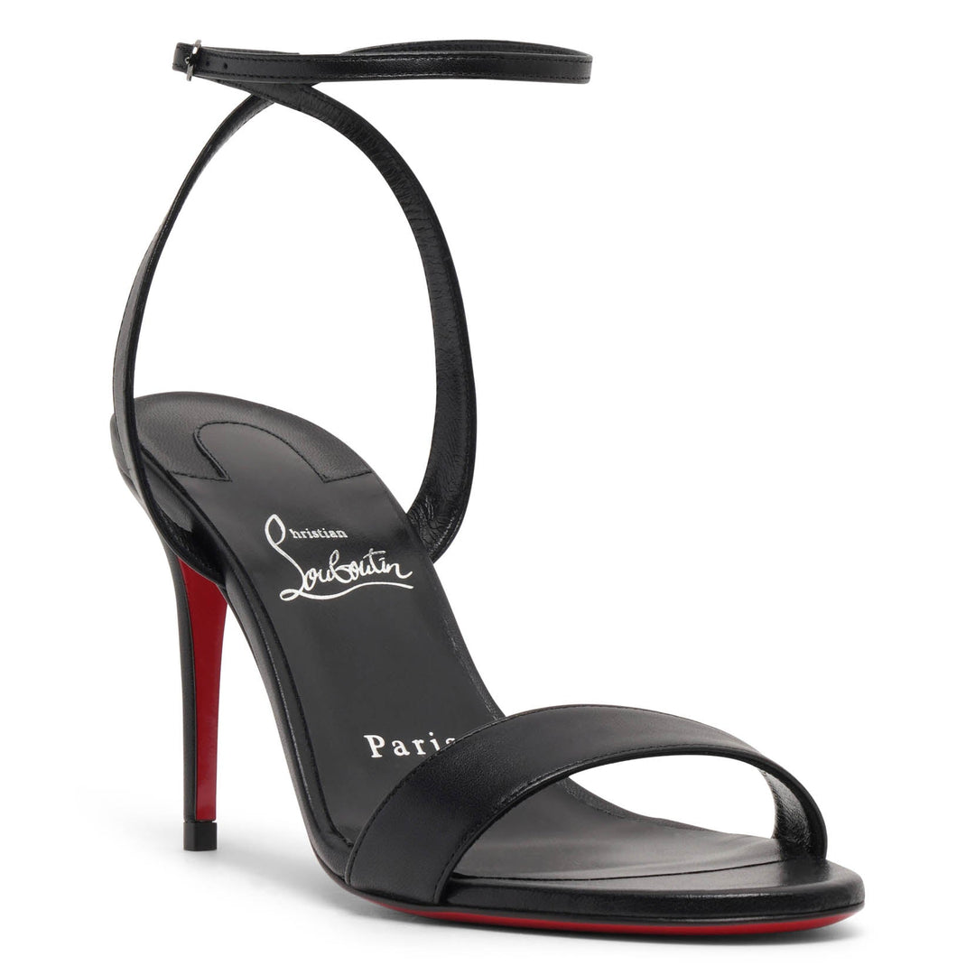Christian Louboutin | Loubigirl 85 black leather sandals