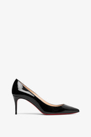 Kate 70 black patent pumps