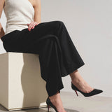 Kate 70 black patent pumps