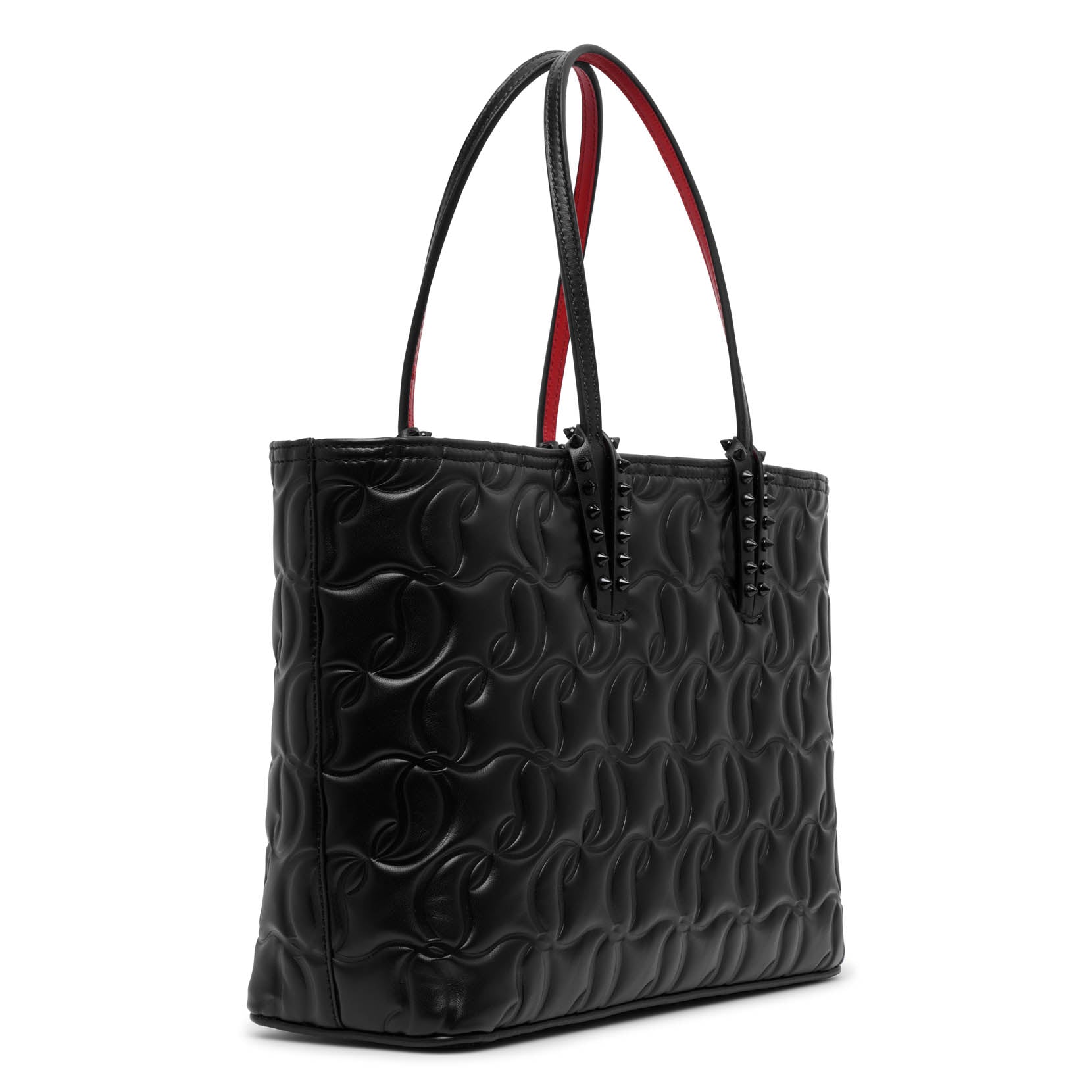 Christian Louboutin | Cabata small black leather tote bag | Savannahs