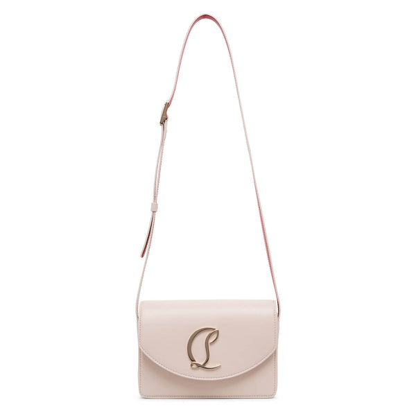 Christian Louboutin | Loubi54 small beige leather crossbody bag