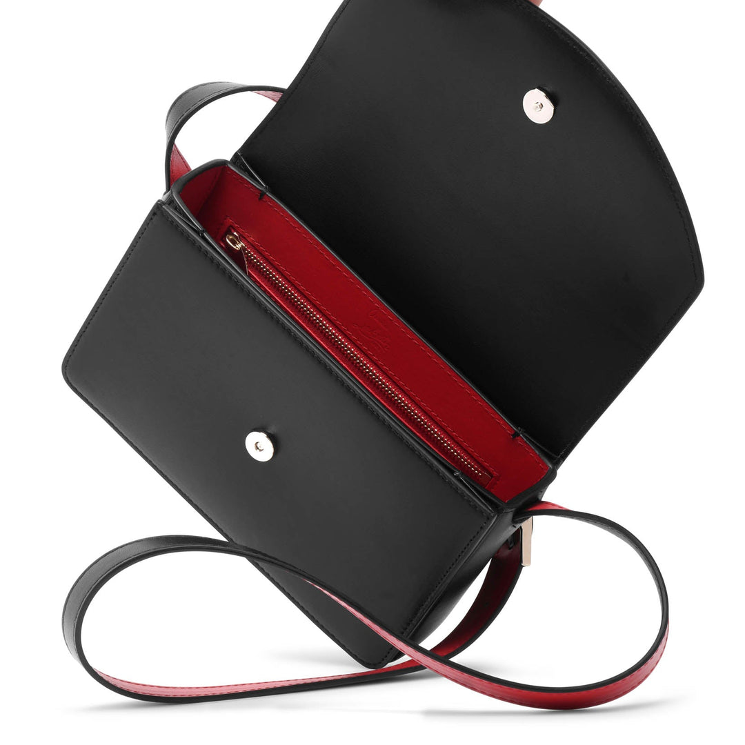 Christian Louboutin | Loubi54 small black leather crossbody