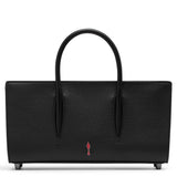 Paloma S baguette loubinthesky black leather bag