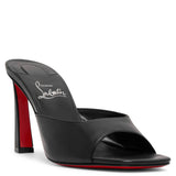 Condora 85 black leather mules