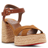 Calakala 70 brown suede sandals