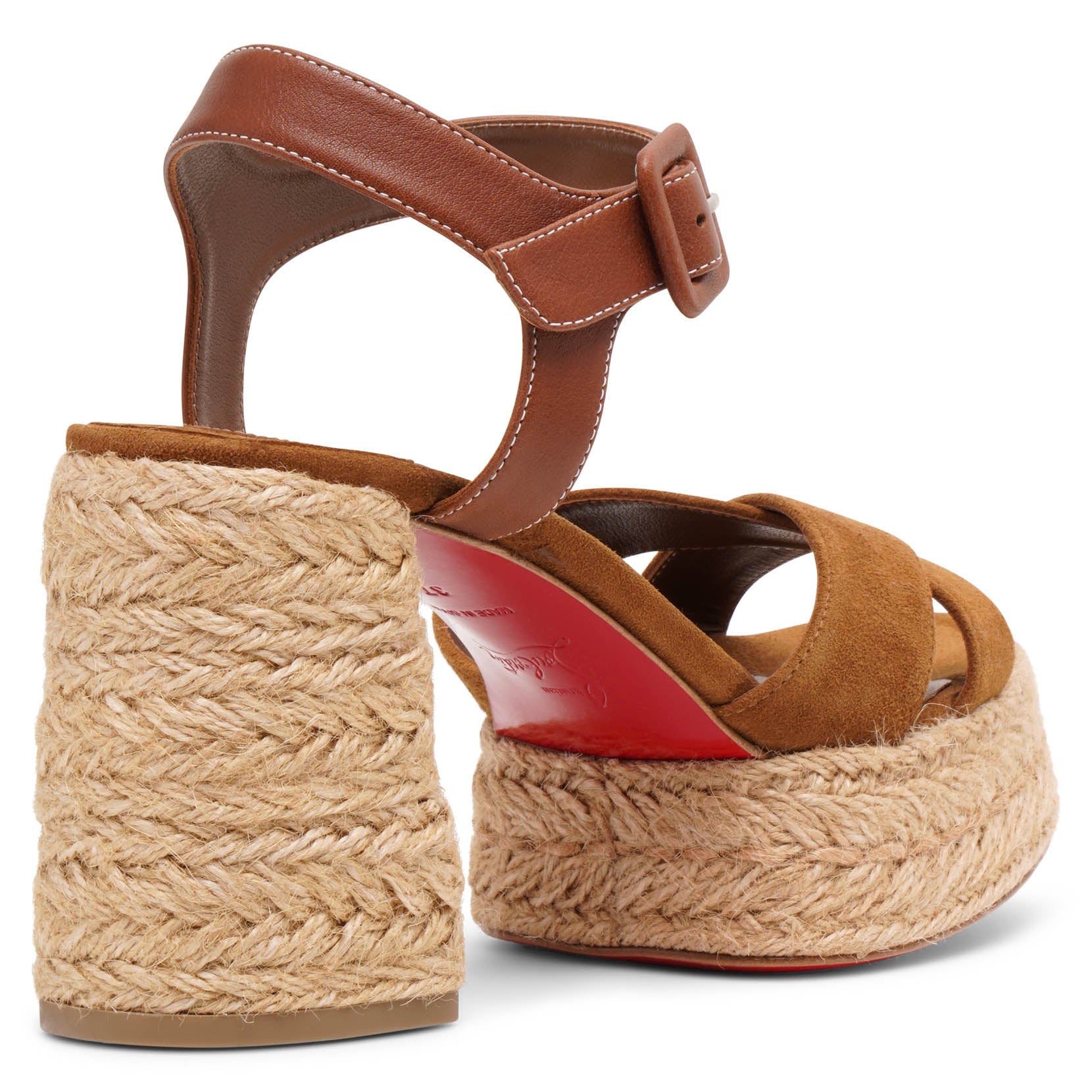Calakala 70 brown suede sandals