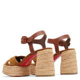 Calakala 70 brown suede sandals