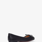 Mamadrague black leather ballerinas