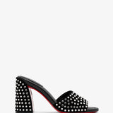 Jane 85 black strass mules