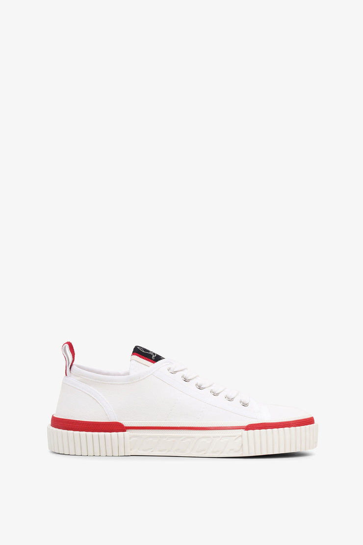 Pedro Donna Junior white canvas sneakers