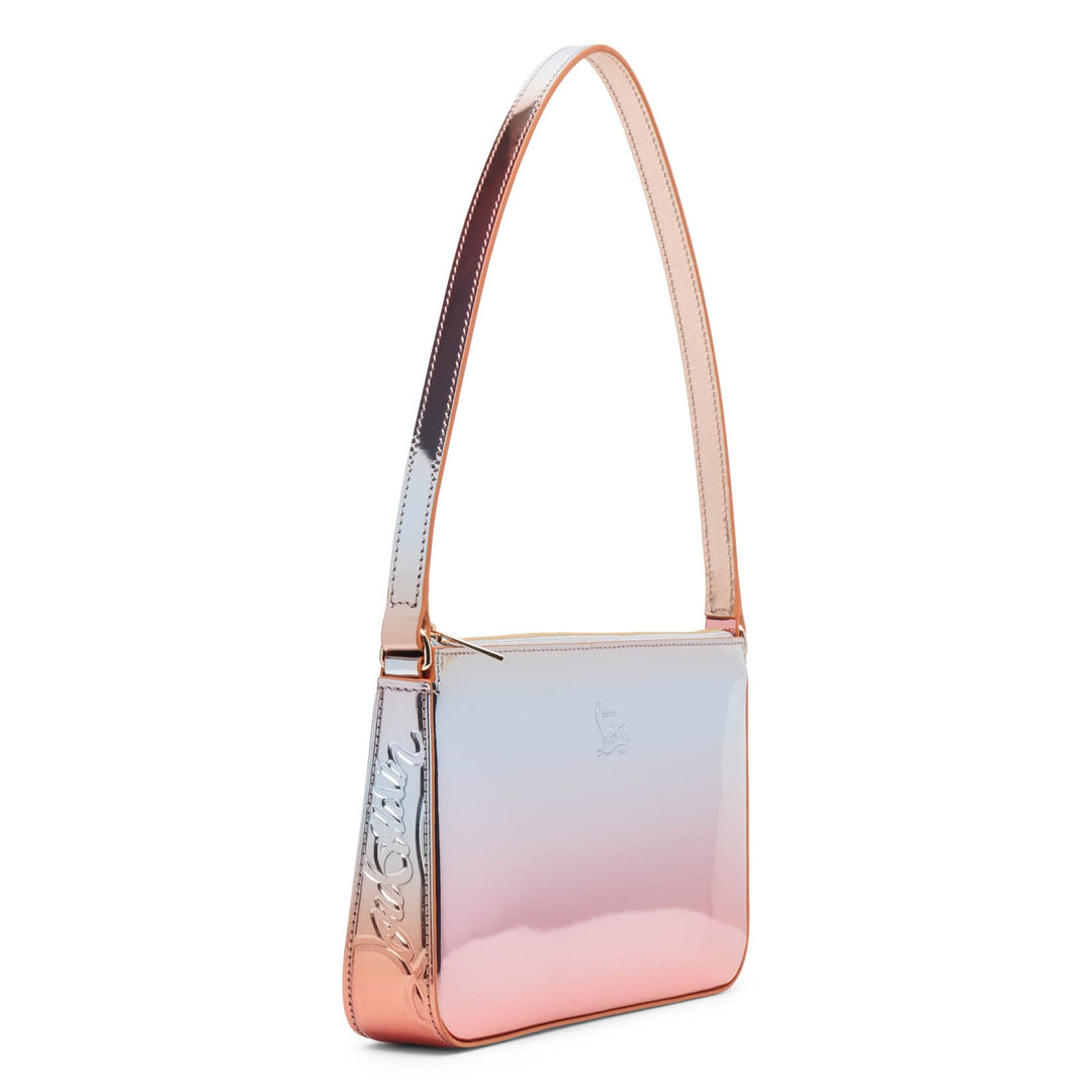 【CHRISTIAN LOUBOUTIN】LOUBILA SHOULDER BAG Loubila - Crossbody Bag - Grained calf leather and smooth
