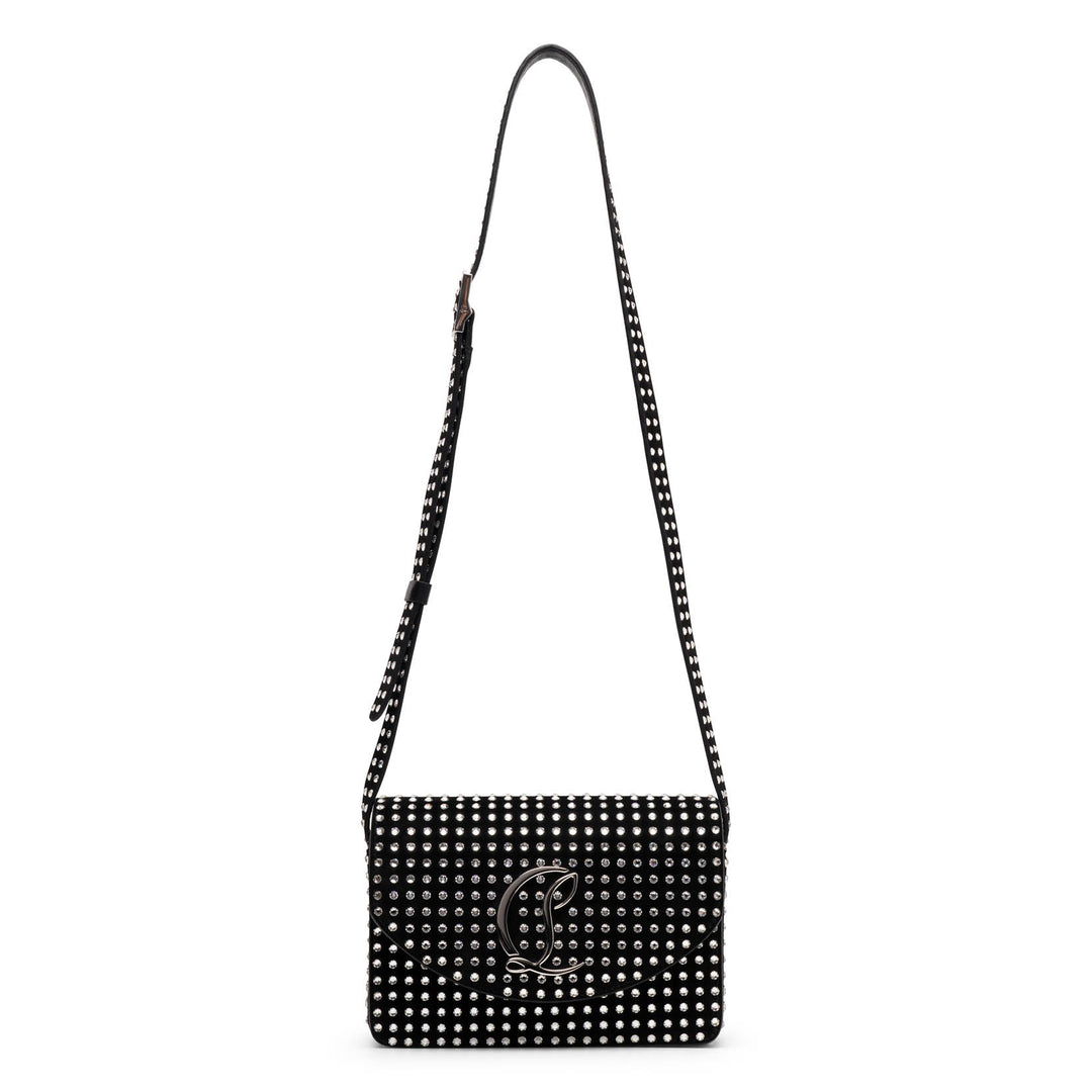 Christian Louboutin | Loubi54 small black strass crossbody