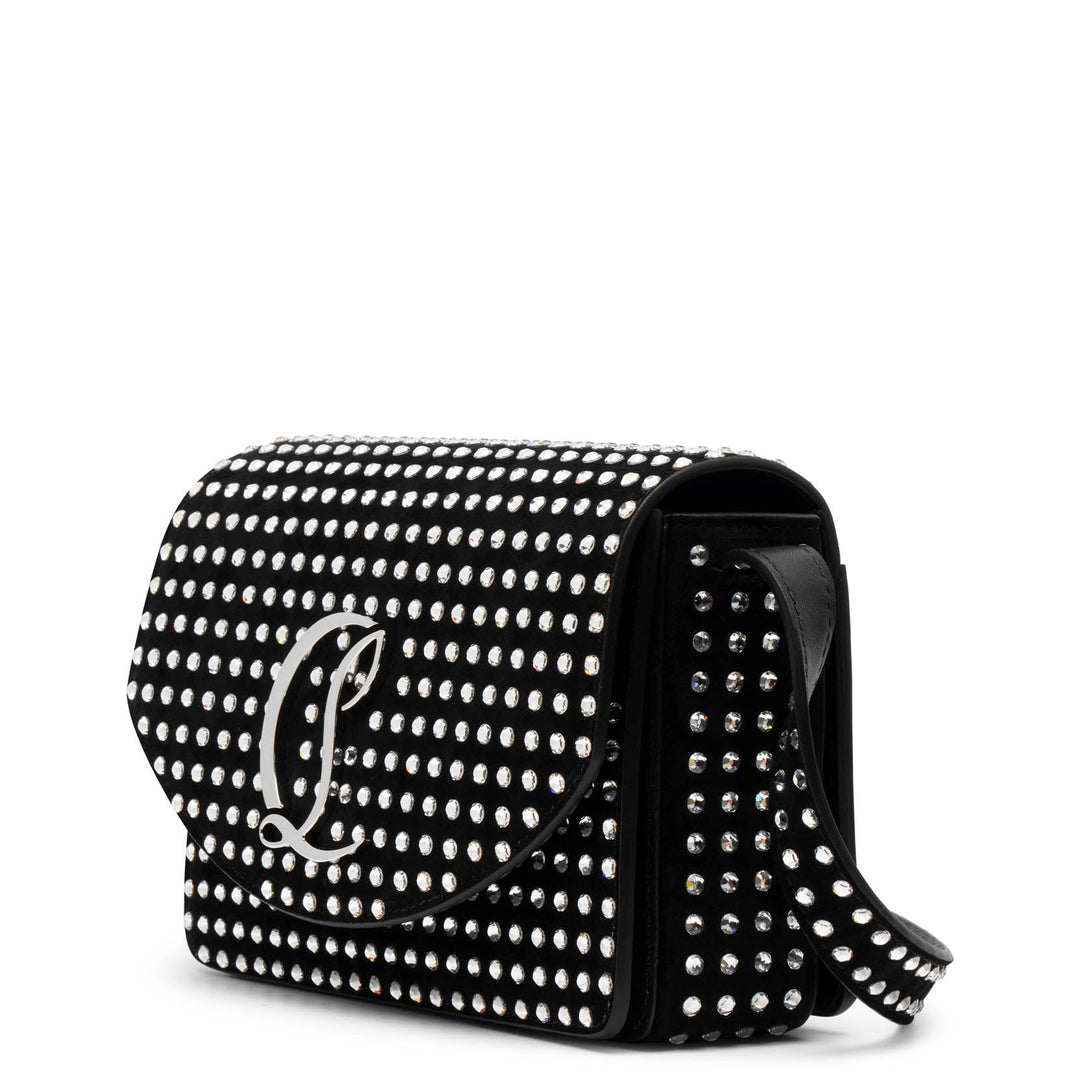 Christian Louboutin | Loubi54 small black strass crossbody