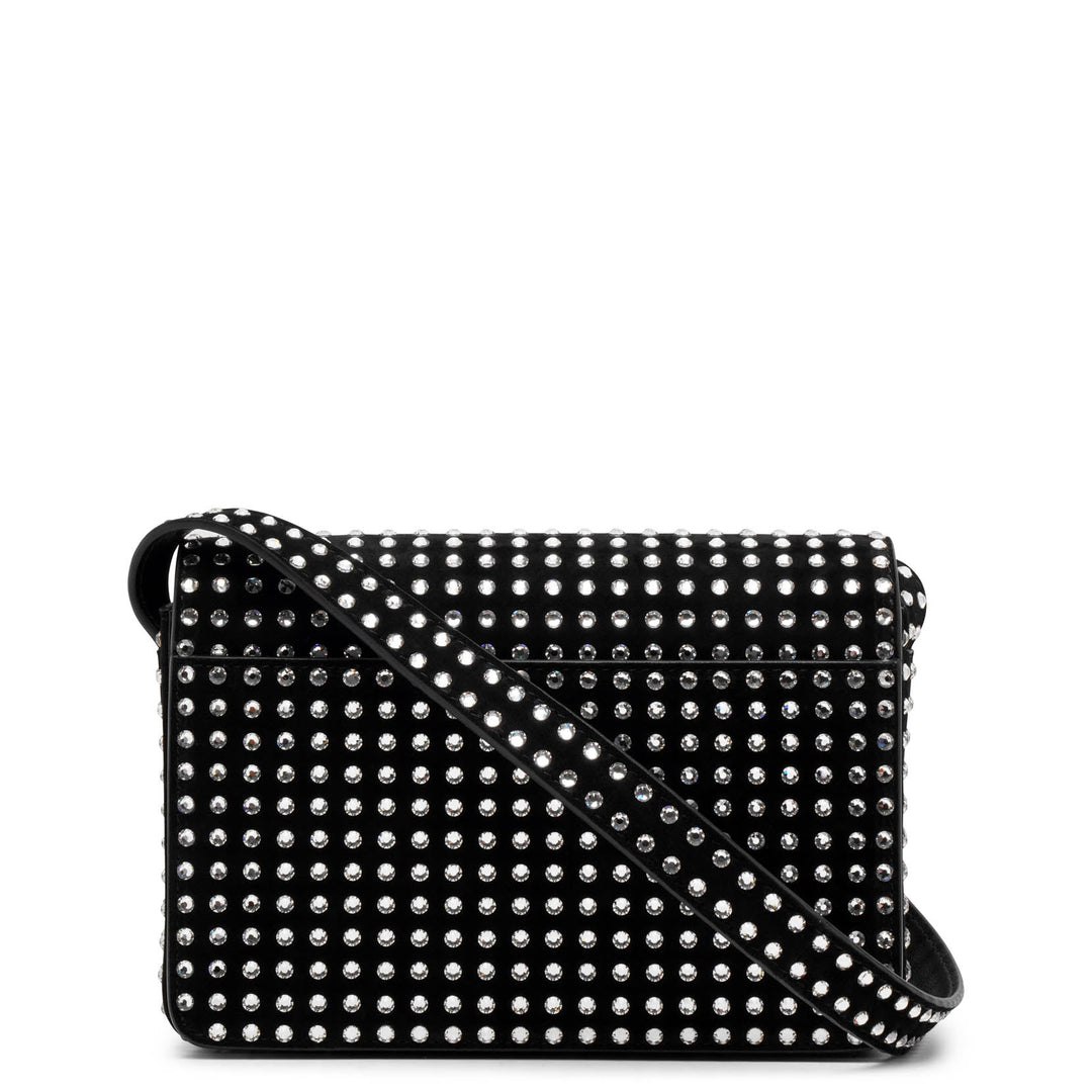 Christian Louboutin | Loubi54 small black strass crossbody