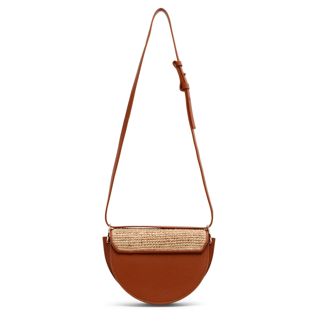Christian Louboutin | By My Side raffia crossbody bag