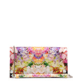 Loubi54 floral satin clutch