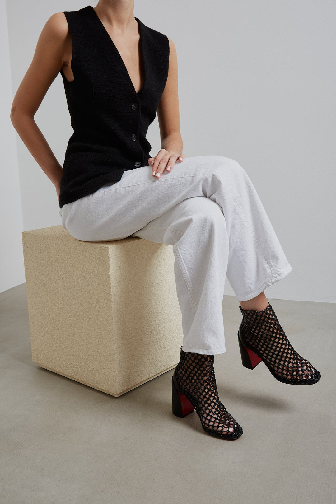 Christian Louboutin Liliboot スエード ブーツ 黒 茶 Christian Louboutin(クリスチャンルブタン) ブーツ(レディース
