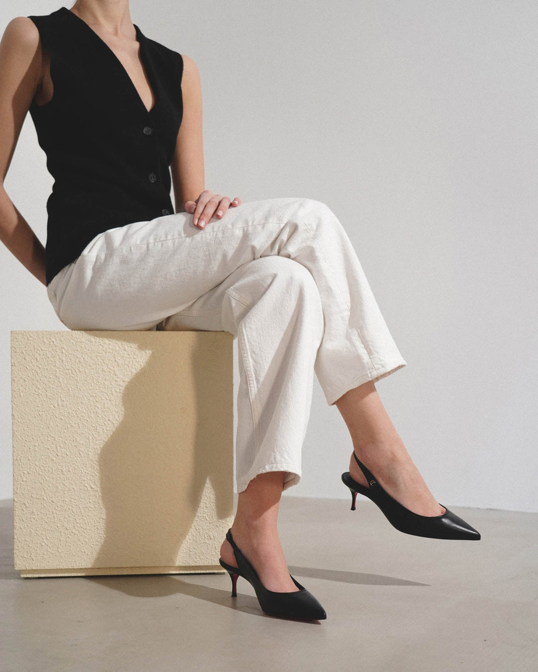 パンプス SPORTY KATE PUMPS Christian Louboutin | Sporty Kate 55 black leather