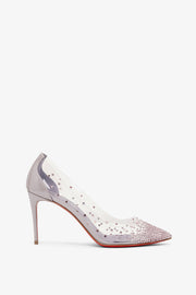 Degrastrass 85 lilac metallic pumps