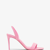 O Marylin 85 pink leather sandals