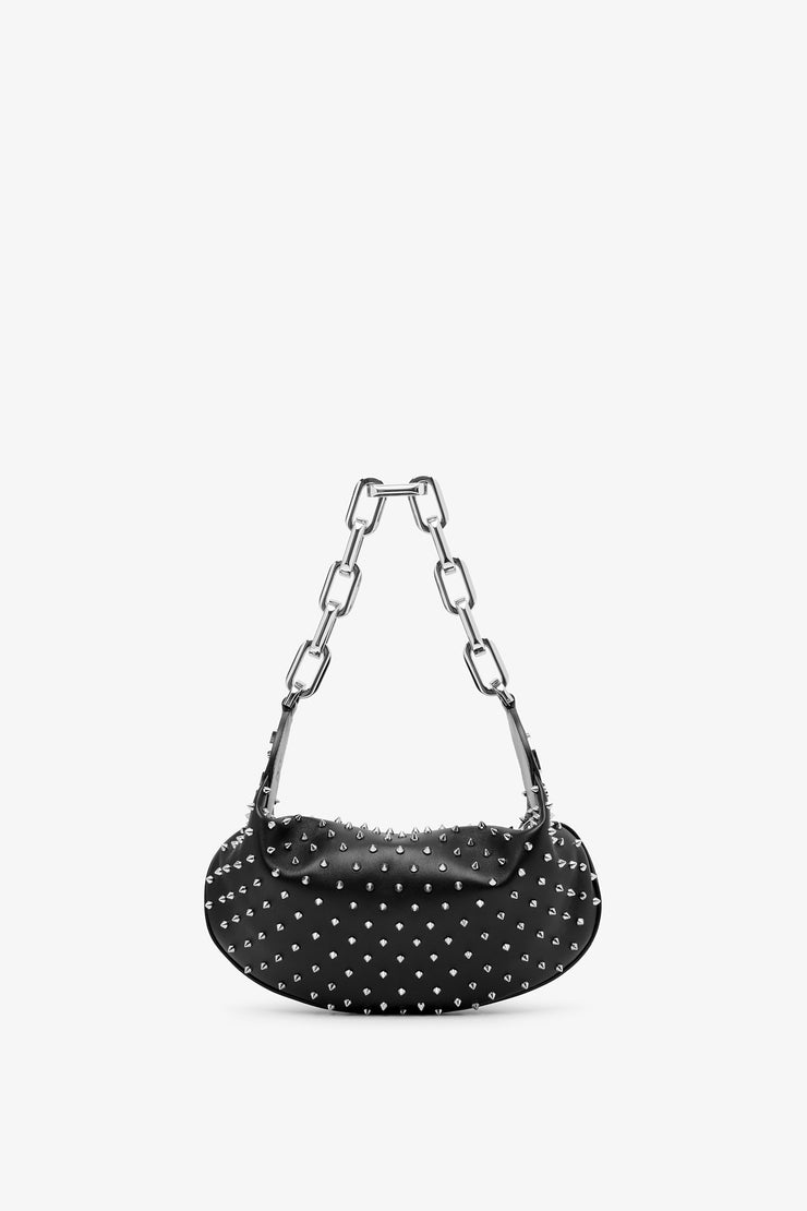 Le 54 black strass shoulder bag