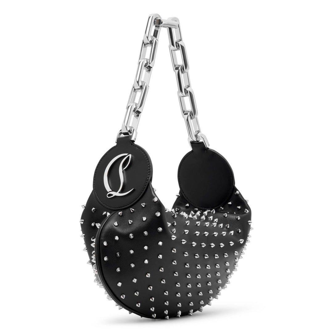 Christian Louboutin | Le 54 black strass shoulder bag