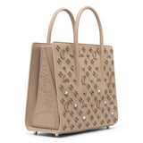 Paloma S medium beige leather bag