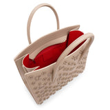 Paloma S medium beige leather bag