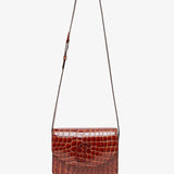 Loubi 54 brown calf ali crossbody bag