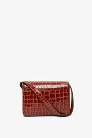 Loubi 54 brown calf ali crossbody bag