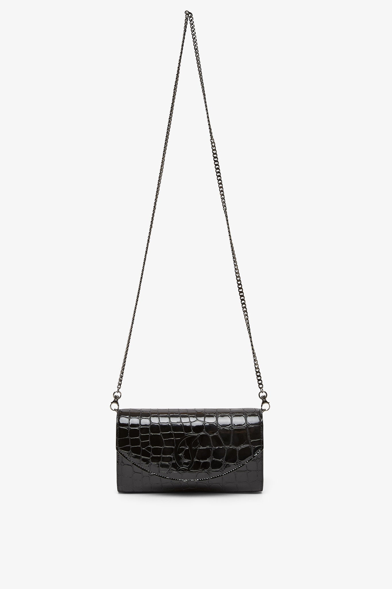 Christian Louboutin | Loubi 54 black calf ali wallet on