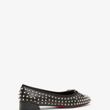 Sweetie Jane spiked leather ballerinas