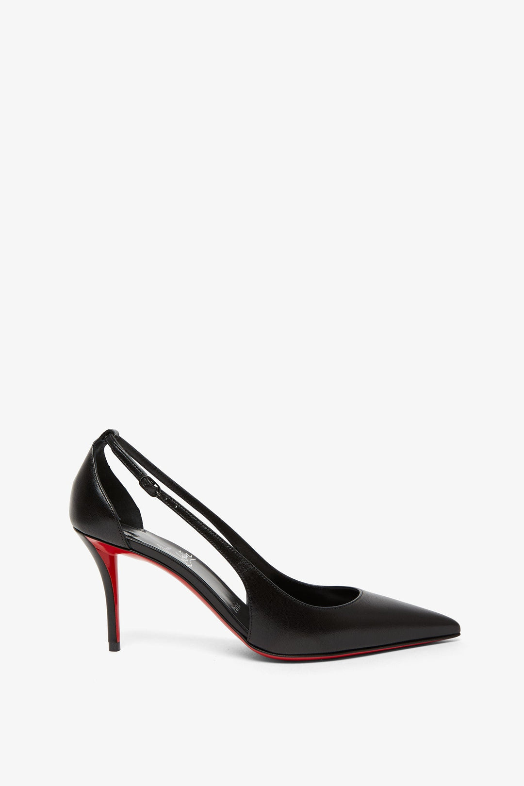 Christian Louboutin Apostrophatoric 80 black leather pumps Savannahs