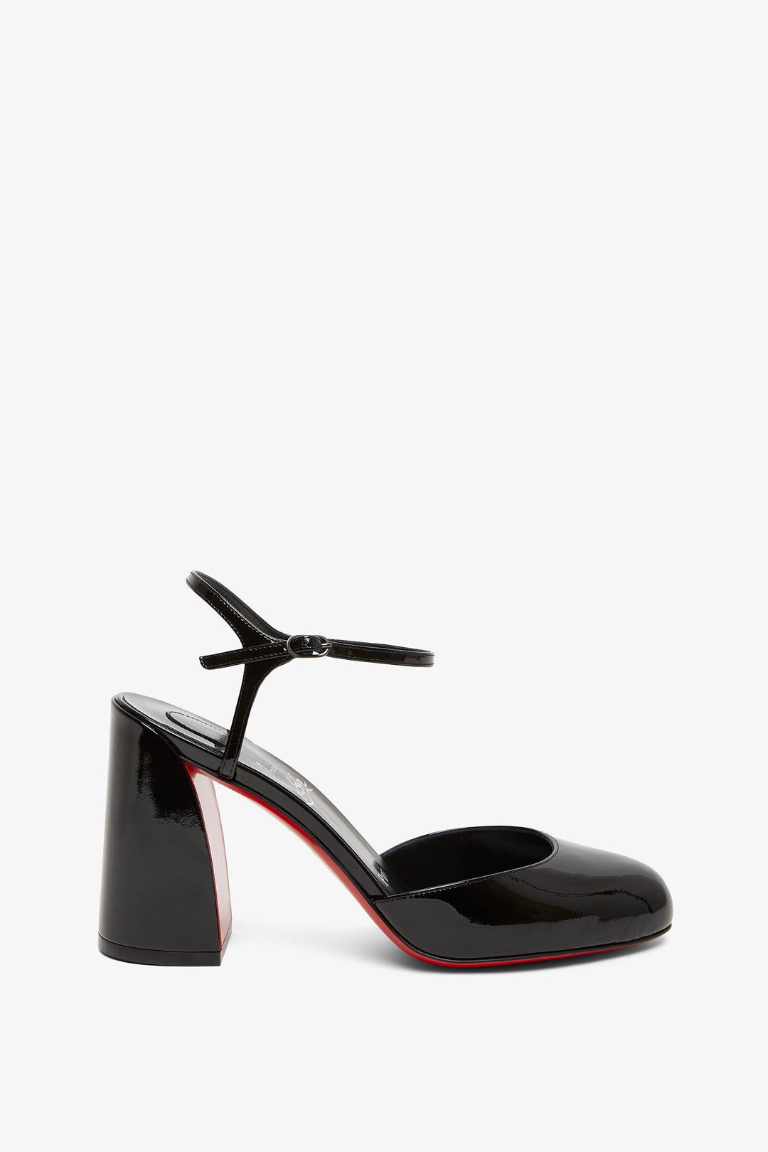 Christian Louboutin Jane pump 85 black patent pumps Savannahs