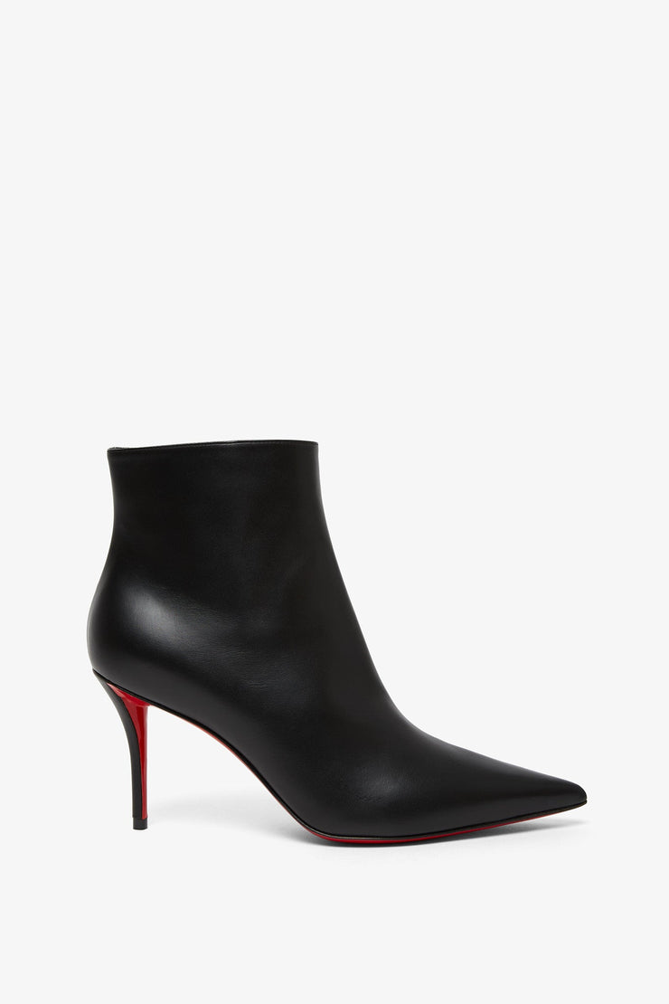 Christian Louboutin So Apostropha 80 black leather boots Savannahs