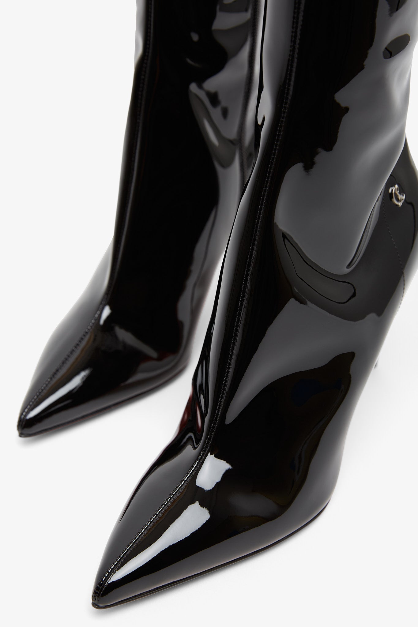 Christian Louboutin | Sporty Kate 85 black patent boots | Savannahs