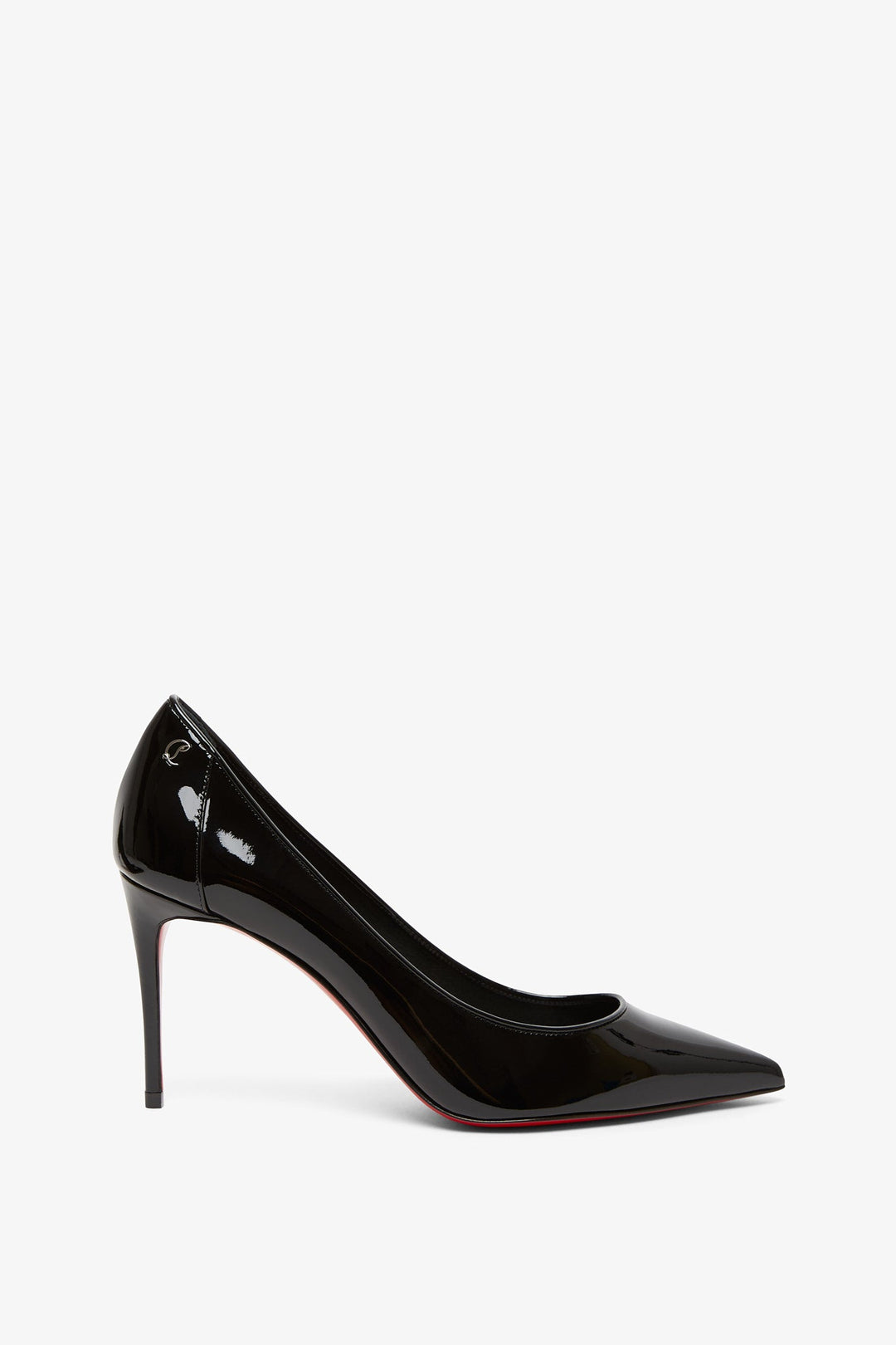 Black patent leather louboutin pumps online