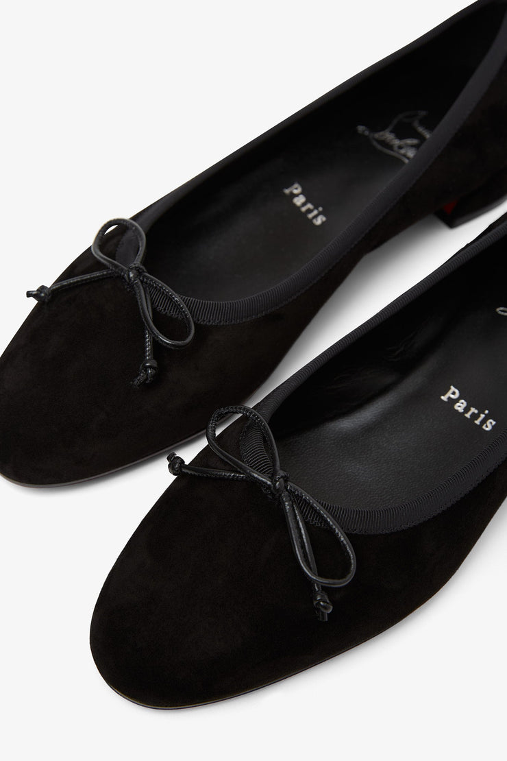 Sweetie Jane black suede ballerinas